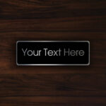 CUSTOM MODERN SIGNS