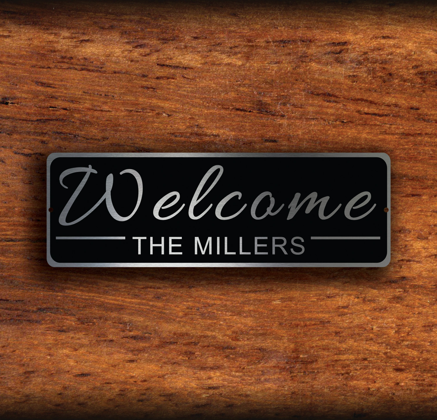 CUSTOM WELCOME SIGN