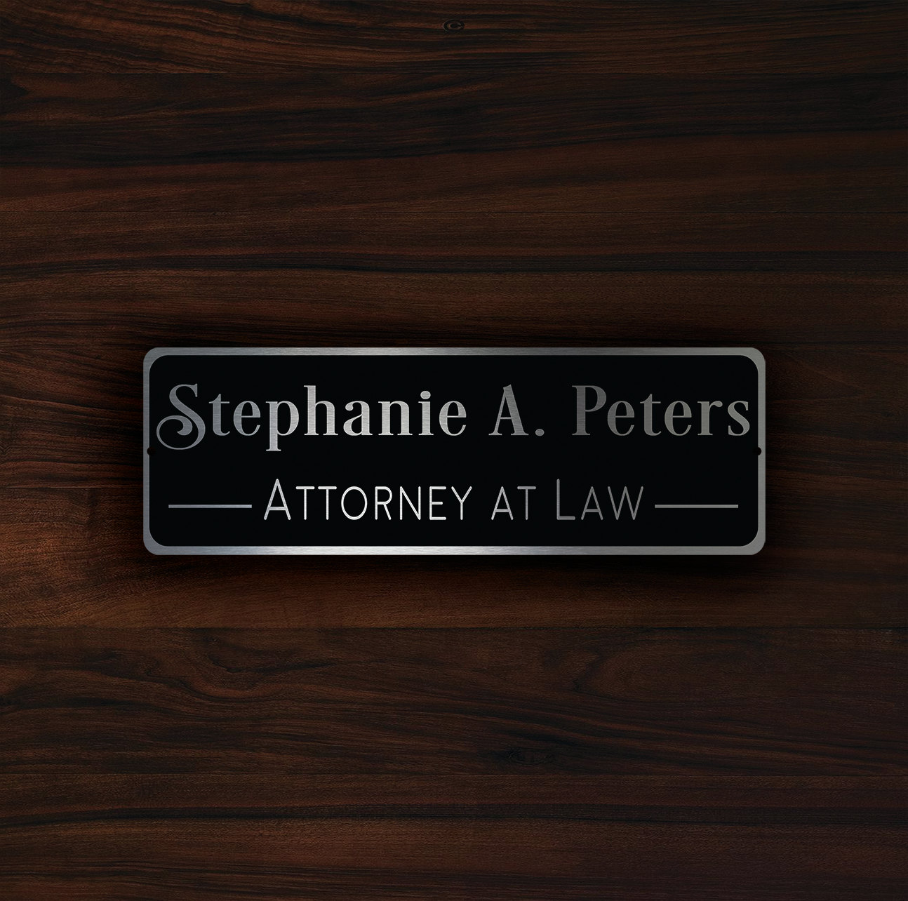 Custom DOOR NAME PLAQUE Sign