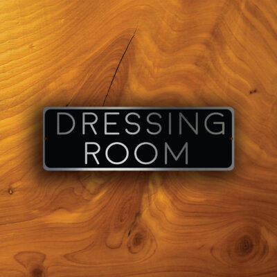 DRESSING ROOM SIGN