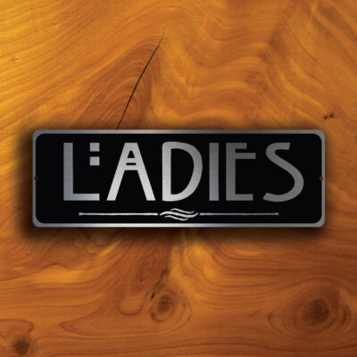 LADIES RESTROOM SIGN