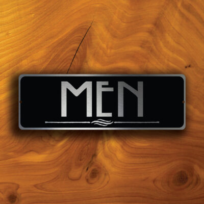 MENS RESTROOM SIGN