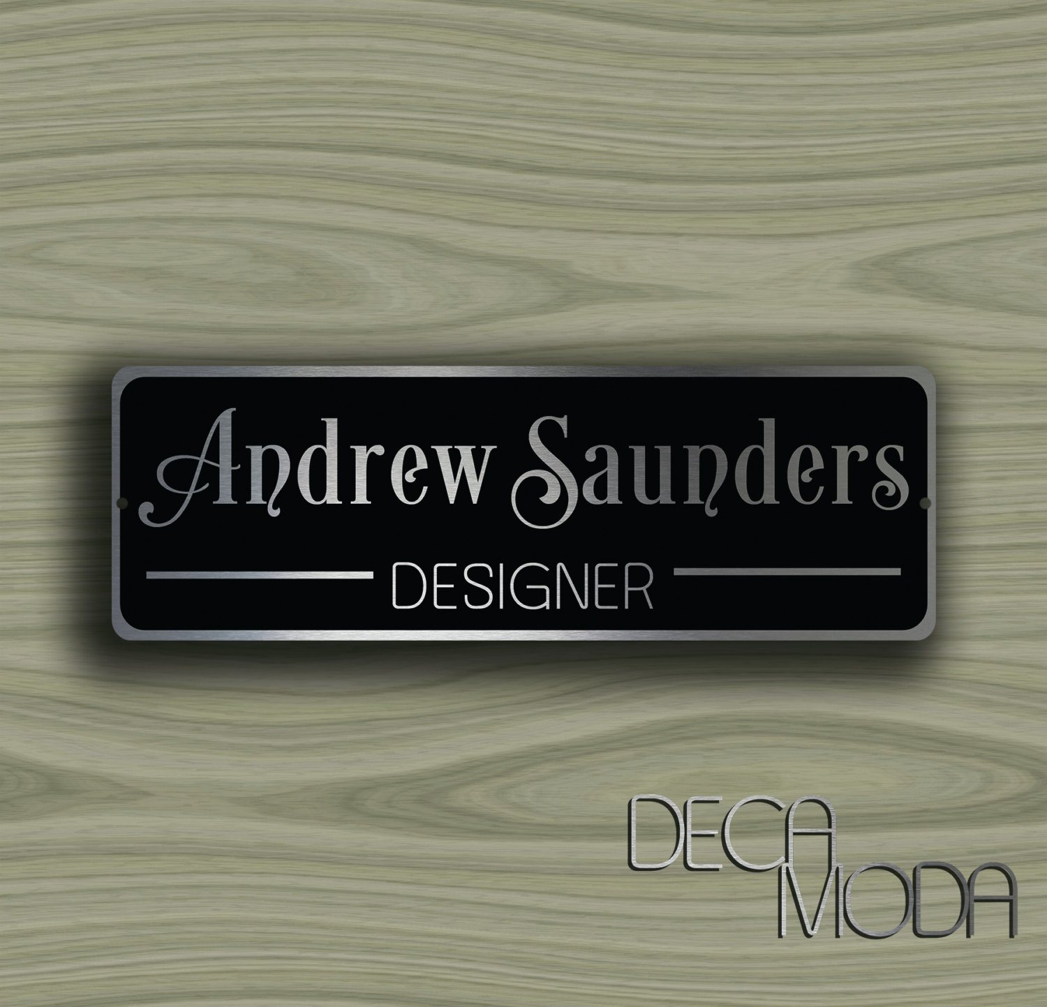 PERSONALIZED DOOR SIGN