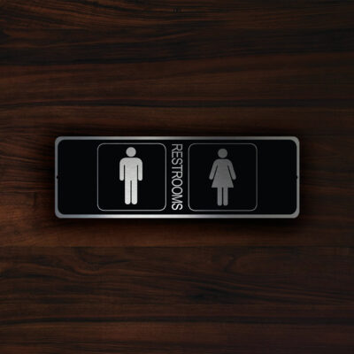 UNISEX RESTROOM SIGN