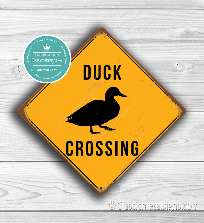 Duck Crossing sign