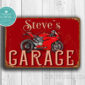Personalized Ducati Garage Sign