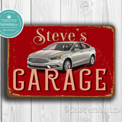 Personalized Ford Garage sign