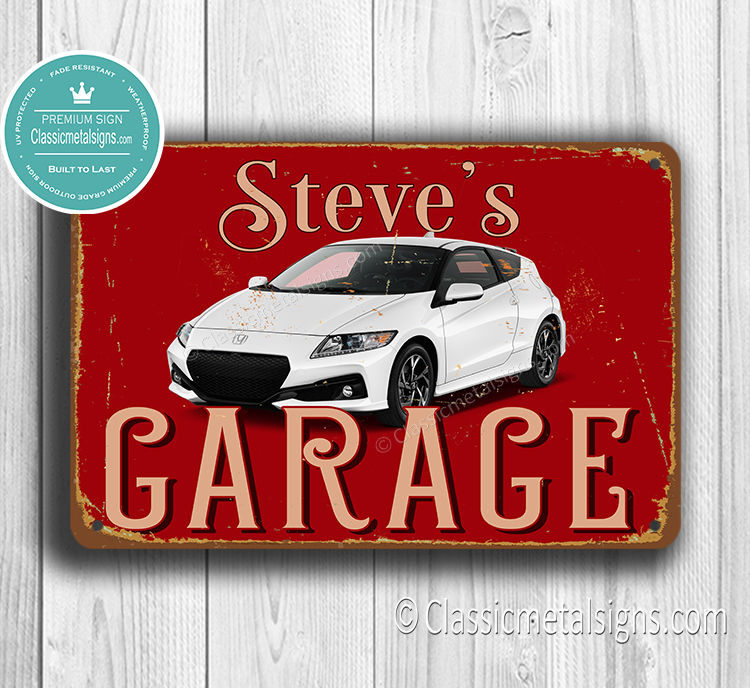 Personalized Honda CRZ Garage