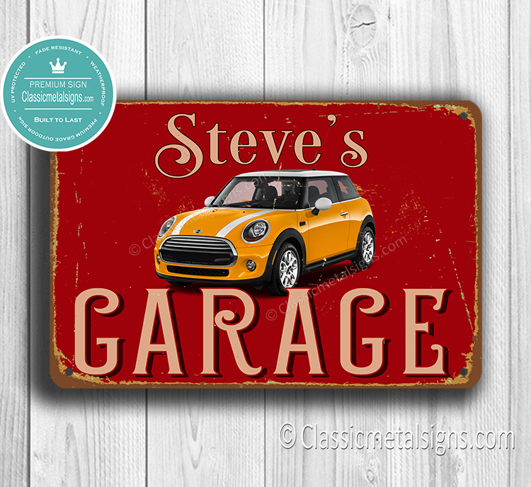 BMW Mini Cooper S Banner Car Workshop Garage Show Display Sign 