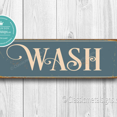 Wash Sign