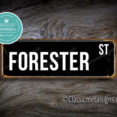Forester Street Sign Gift