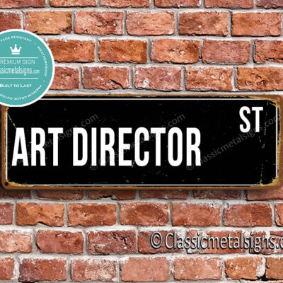 Art Director Street Sign Gift