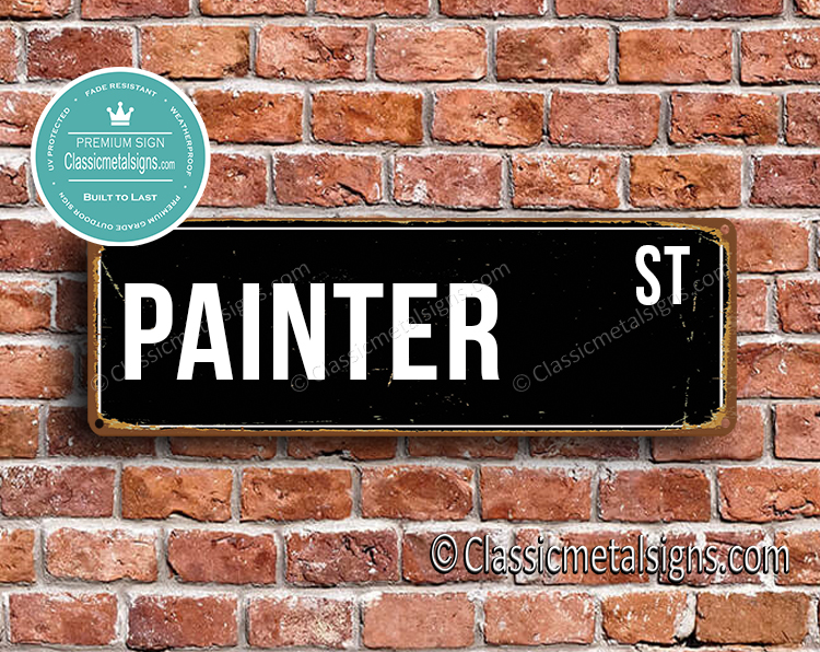 Painter Street Sign Gift