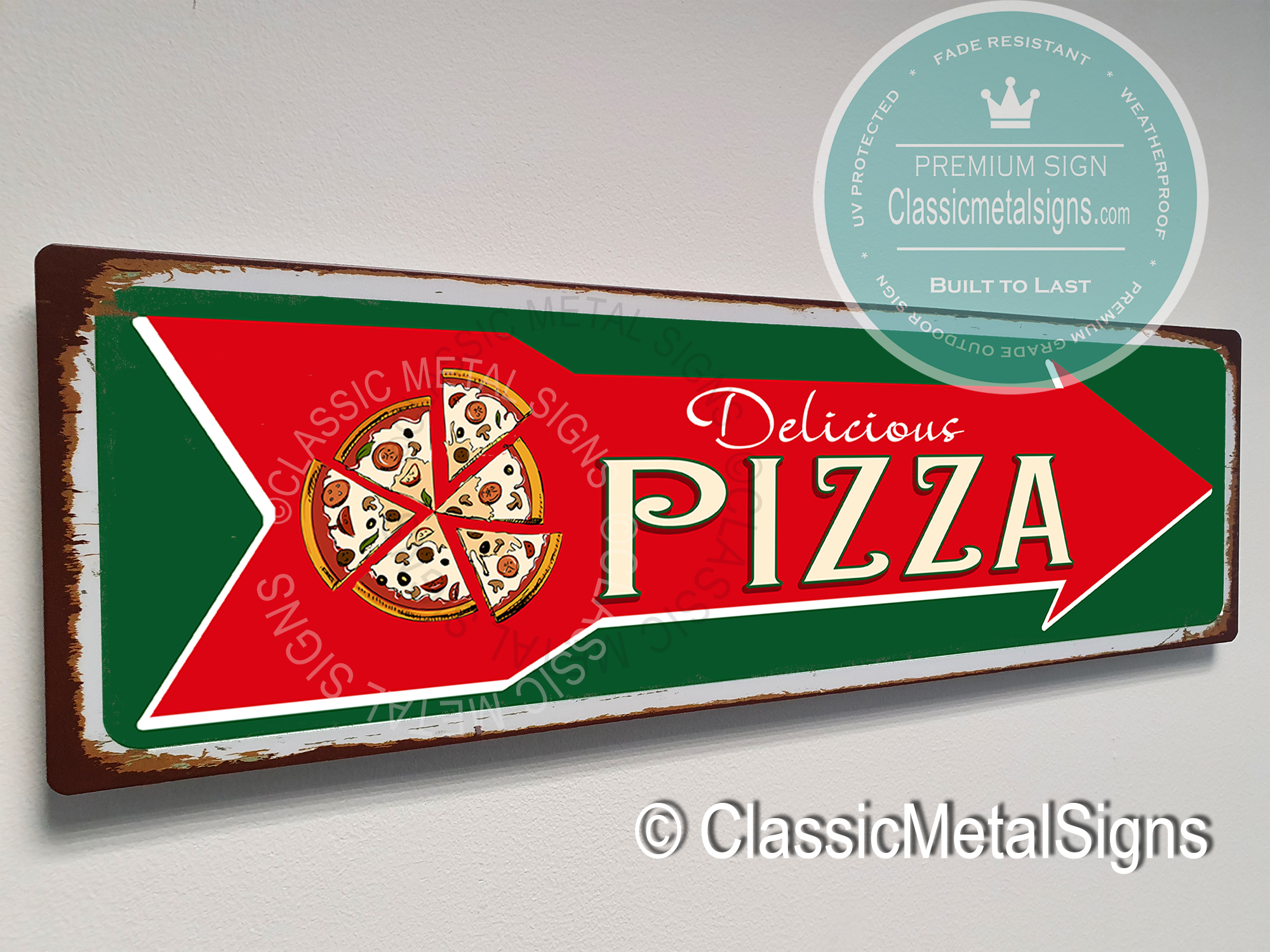 Vintage Pizza Signs