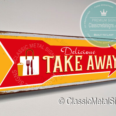 Take Away Sign