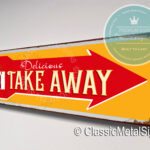 Take Away Directional Sign