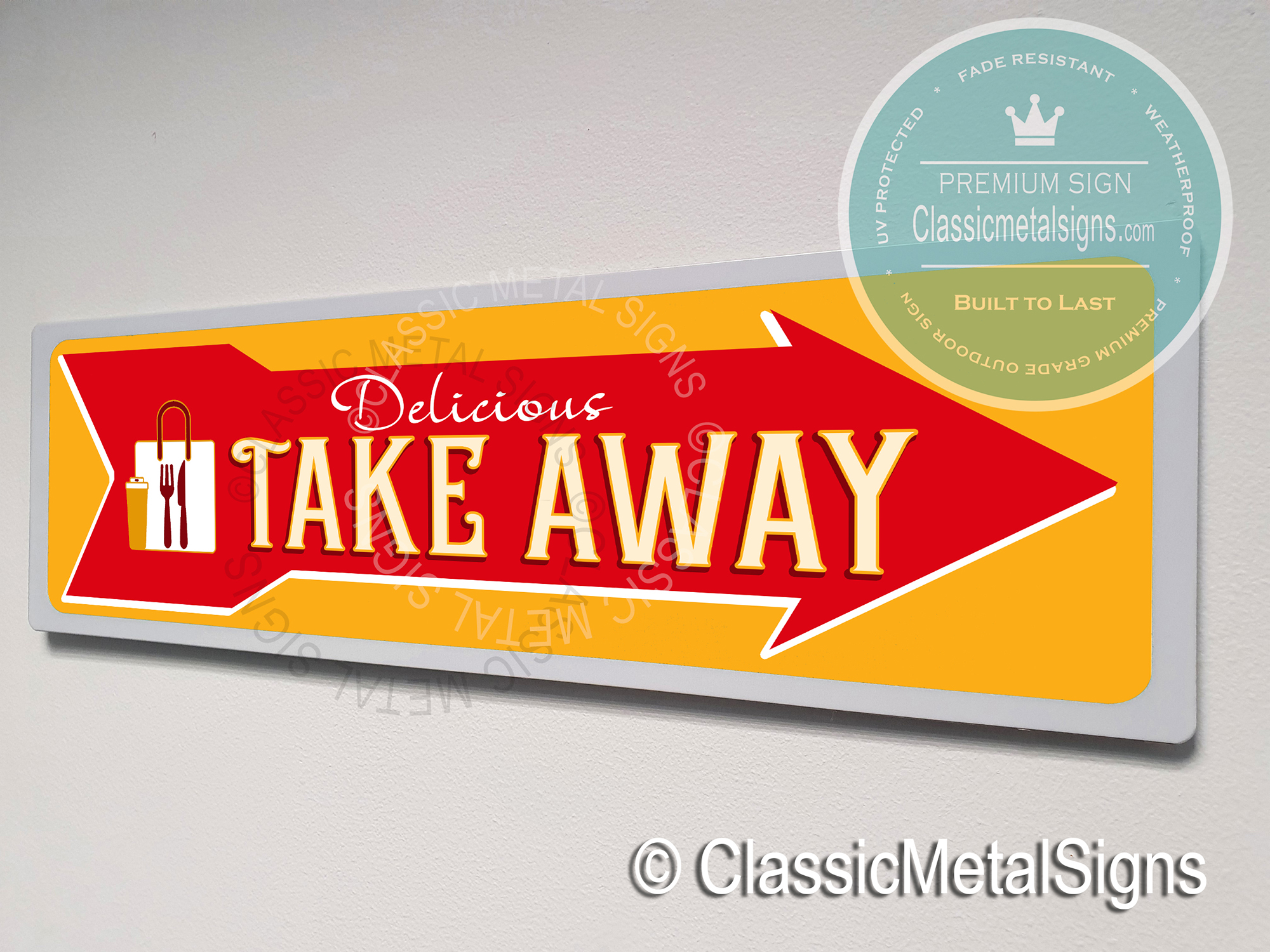 Take Away Directional Signs