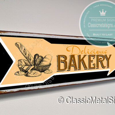 Bakery Arrow Signs