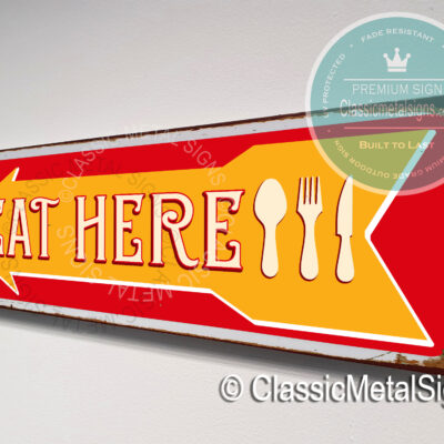 Eat Restaurant Sign