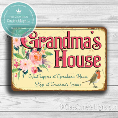 Grandmas House Signs