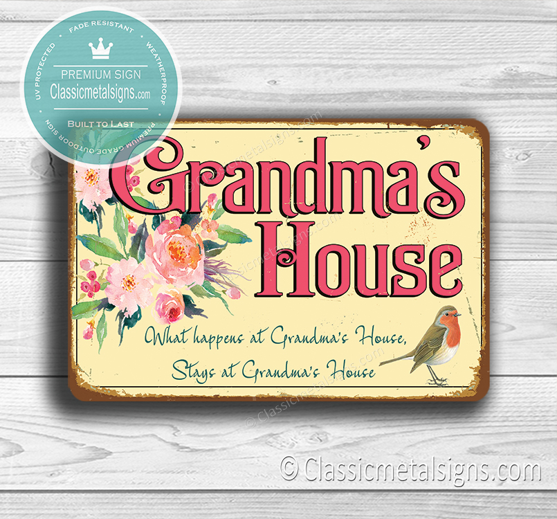 Grandmas House Signs