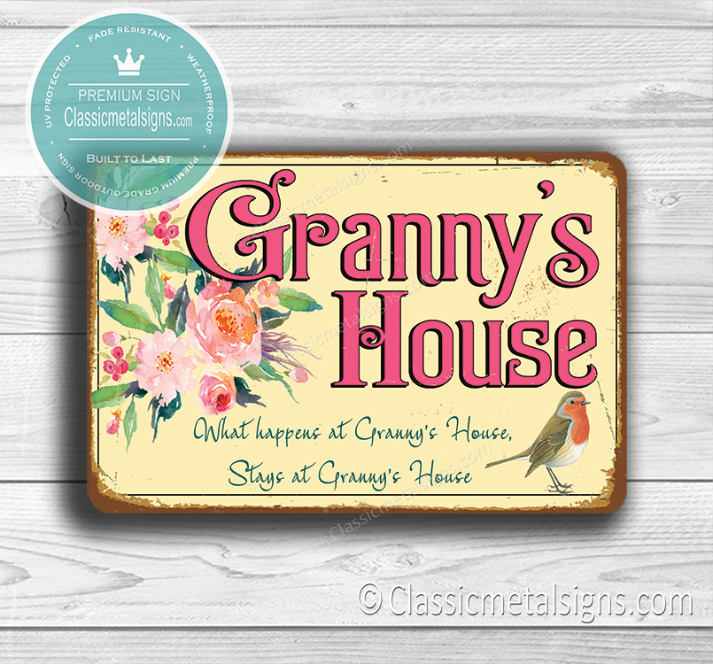 Grannys House Signs