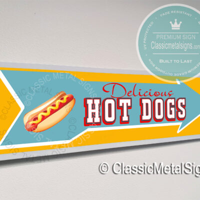 Hot Dogs Sign