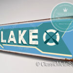Lake Directional Sign