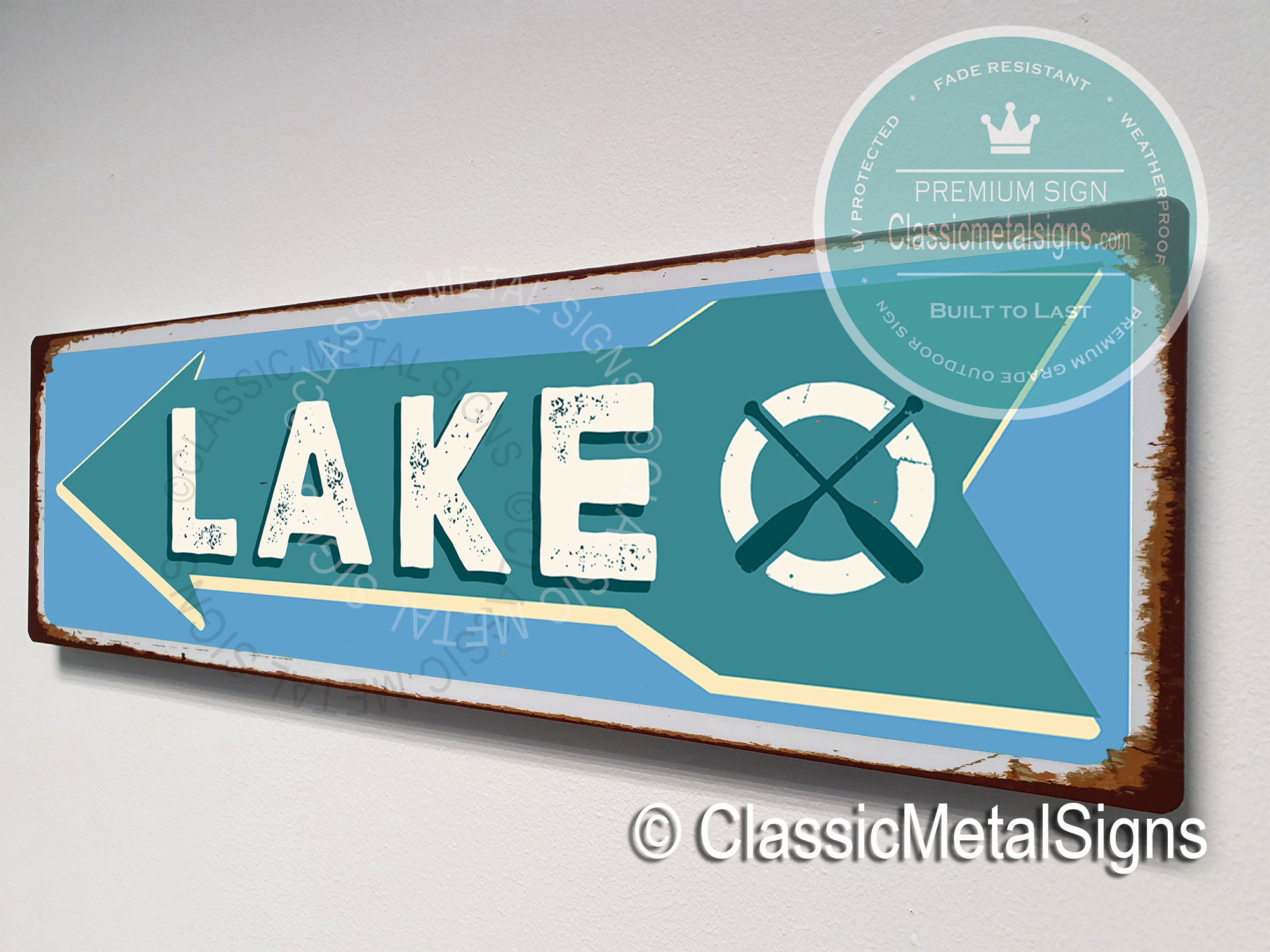 Lake Directional Signs