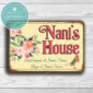 Nani's House Sign