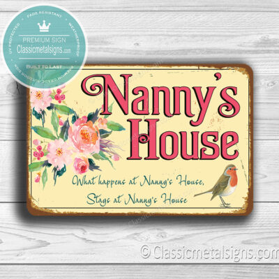Nannys House Signs