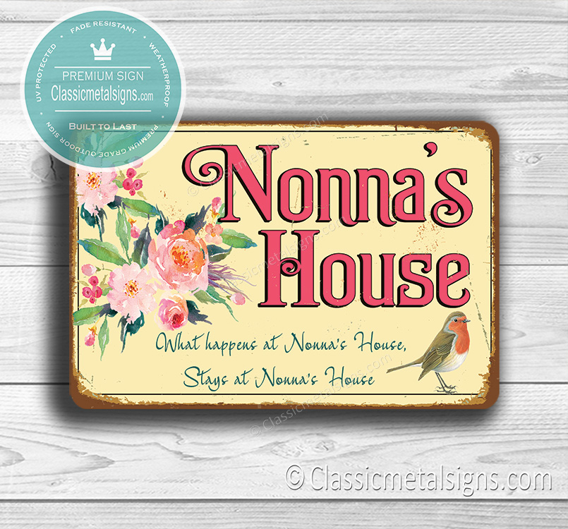 Nonna's House Sign