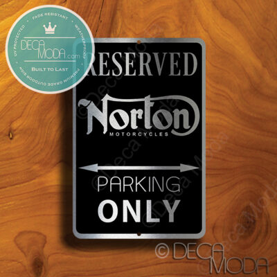 Norton Parking Only Signs