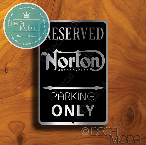 Norton Parking Only Signs