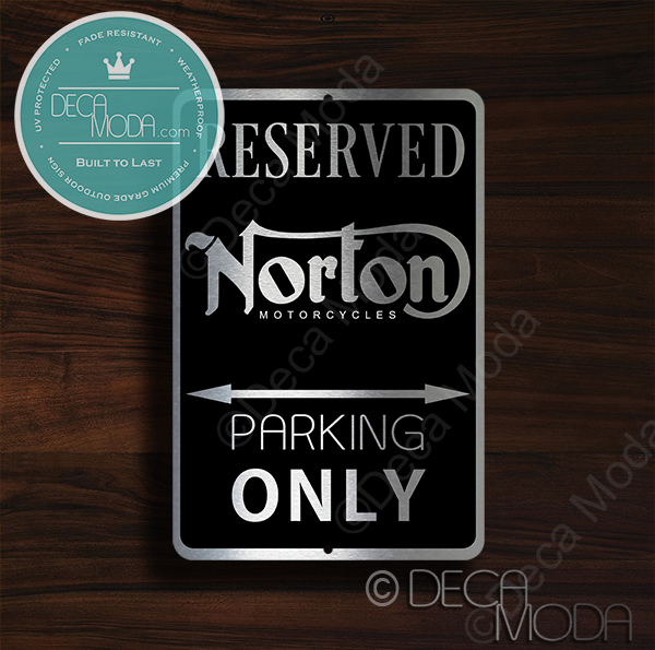 Norton Parking Only Sign