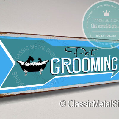 Pet Grooming Sign