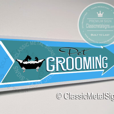 Pet Grooming Sign