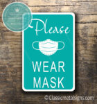 Wear Mask Sign