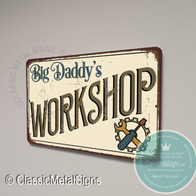 Big Daddy's Workshop Signs