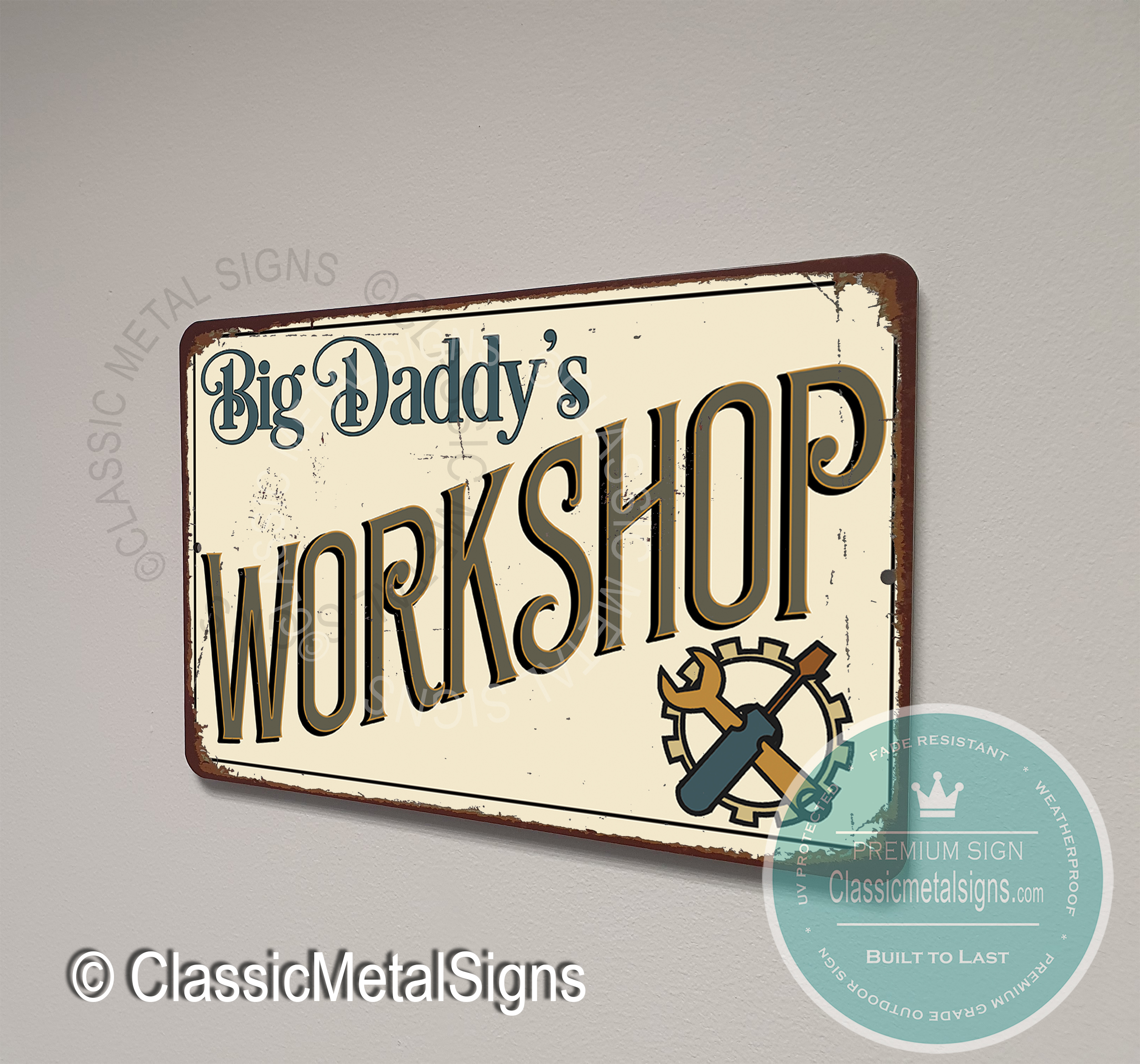 Big Daddy's Workshop Signs