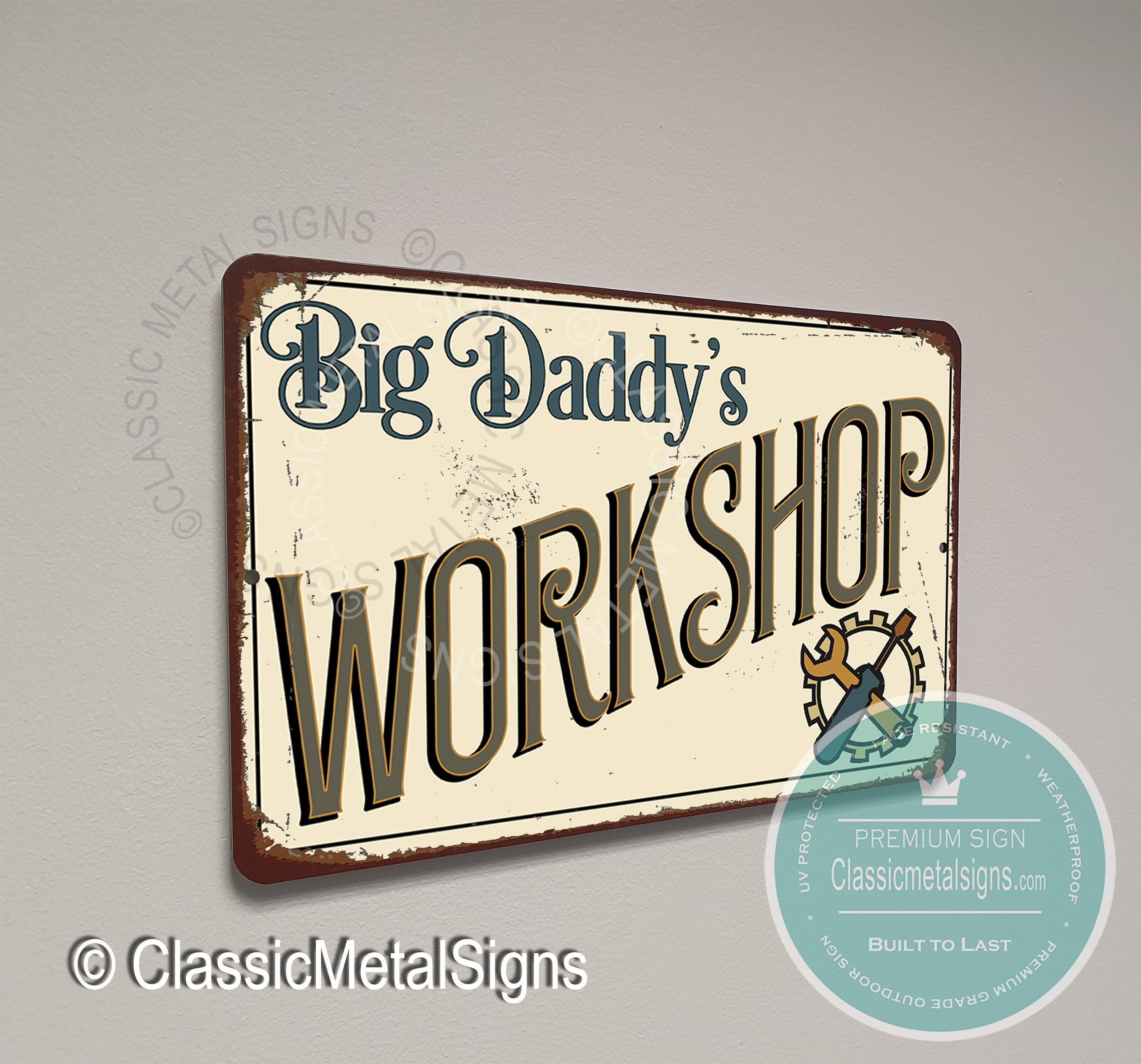 Big Daddy's Workshop Sign