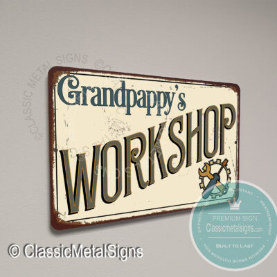 Grandpappy's Workshop Sign