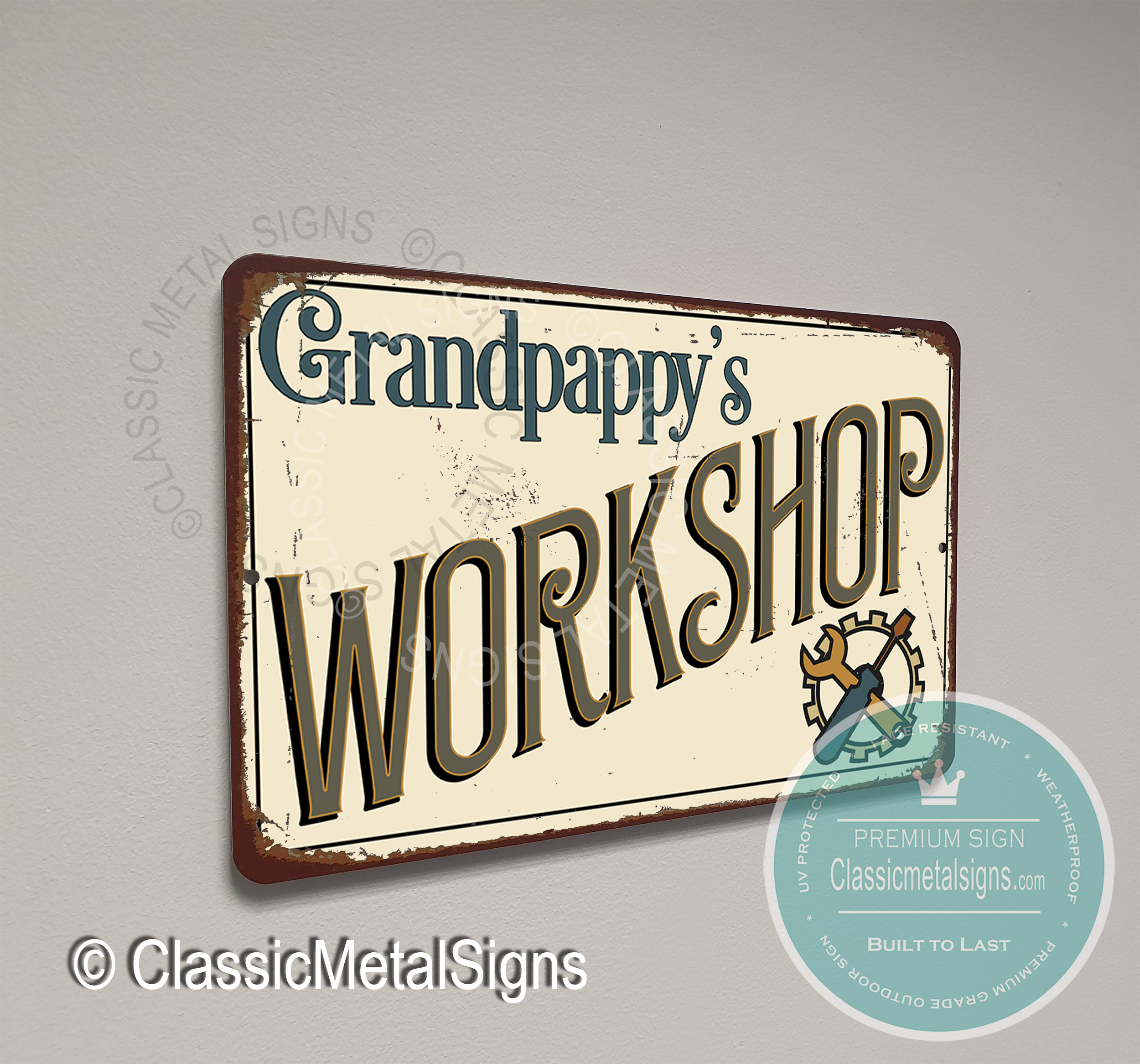 Grandpappy's Workshop Sign