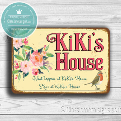 KiKi's House Signs