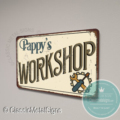 Pappy's Workshop Signs