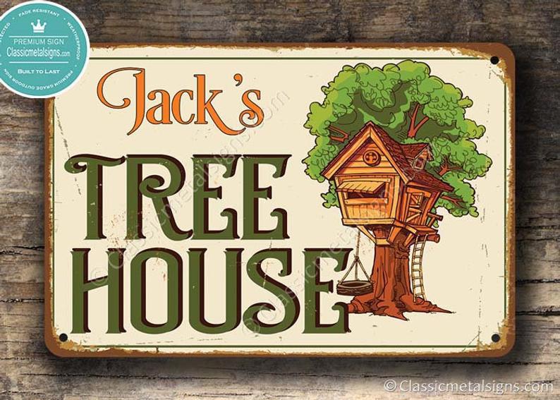 Tree House Sign