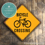 Bicycle Crossing Signs