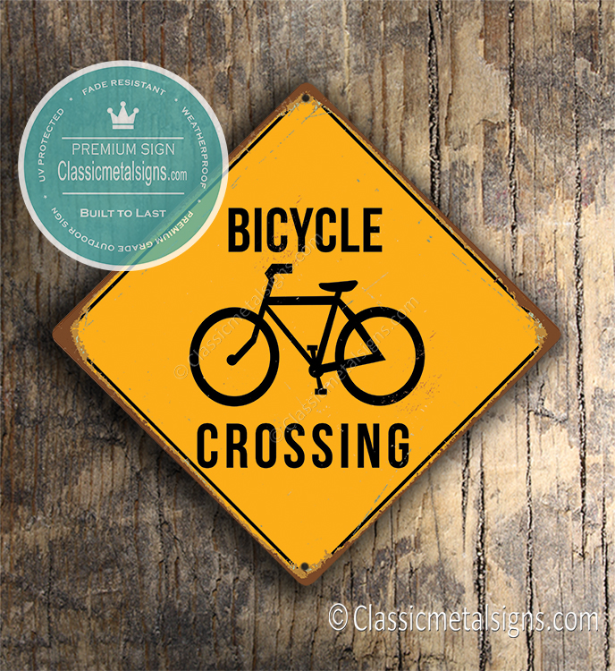 Bicycle Crossing Sign