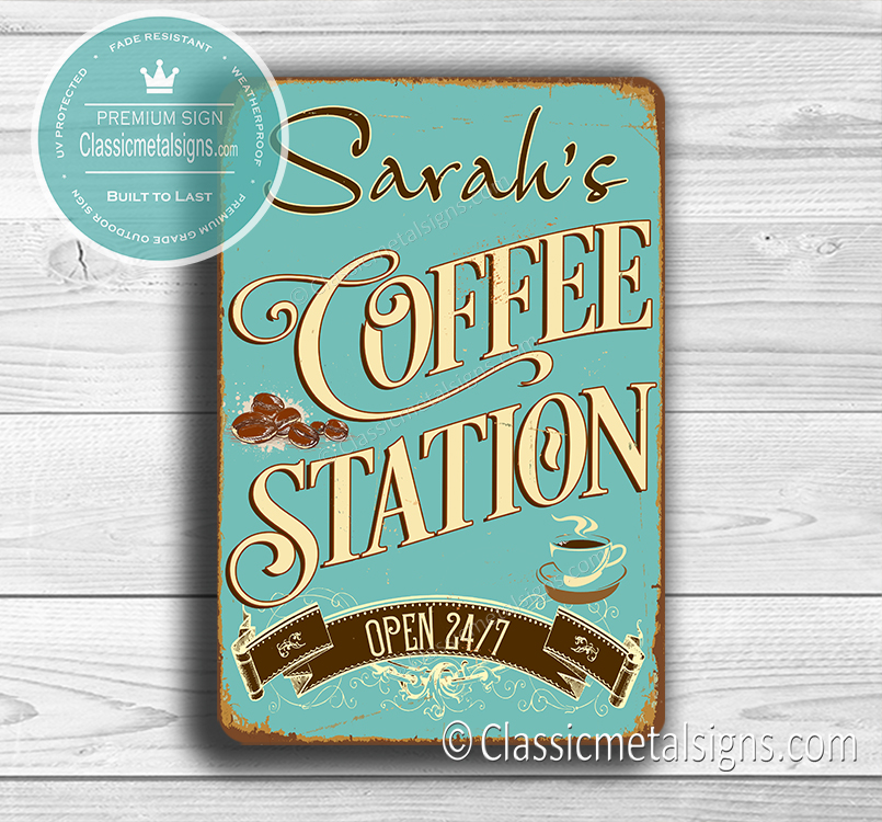 Coffee Station Signs