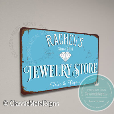 Custom Jewelry Sign